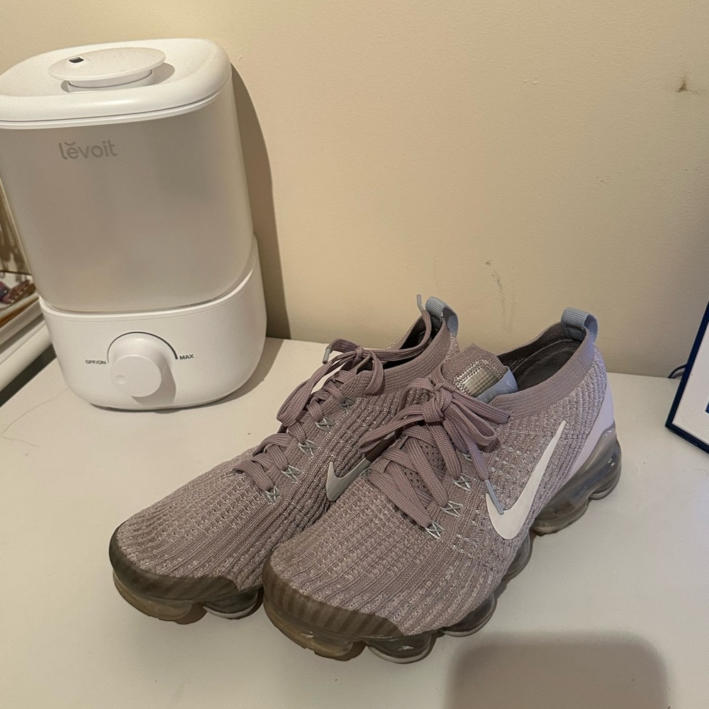 Nike Air VaporMax 2023 Flyknit Women's Sneakers - Violet and Silver